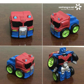 Bộ 4 Robot Transformers Rescue Mini đội biến hình xe cứu hộ 