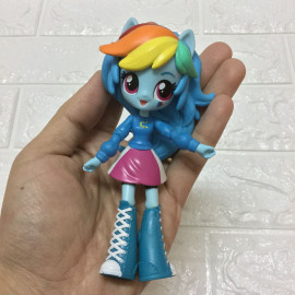 Búp bê My Little Pony cô gái Equestria Rainbow Dash - Bối Rối