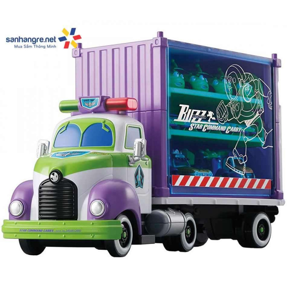 Xe Container Rơ mooc Tomica Disney Star Command Carry