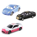 Bộ 3 xe ô tô mô hình Tomica Toyota Disney ((Không hộp)