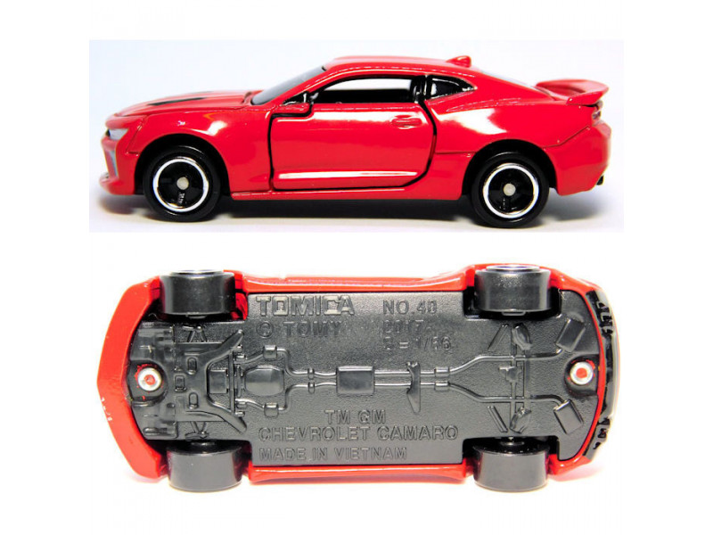 Xe ô tô mô hình Tomica Chevrolet Camaro TM GM Red - 75,000 | Sanhangre