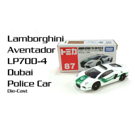Xe ô tô cảnh sát mô hình Tomica Lamborghini Aventador LP700-4 (Box)