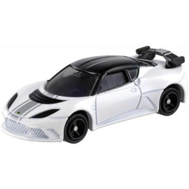 Xe mô hình Tomica Lotus Evora GTE Diecast Car Model tỷ lệ 1/64 trắng (Không hộp)