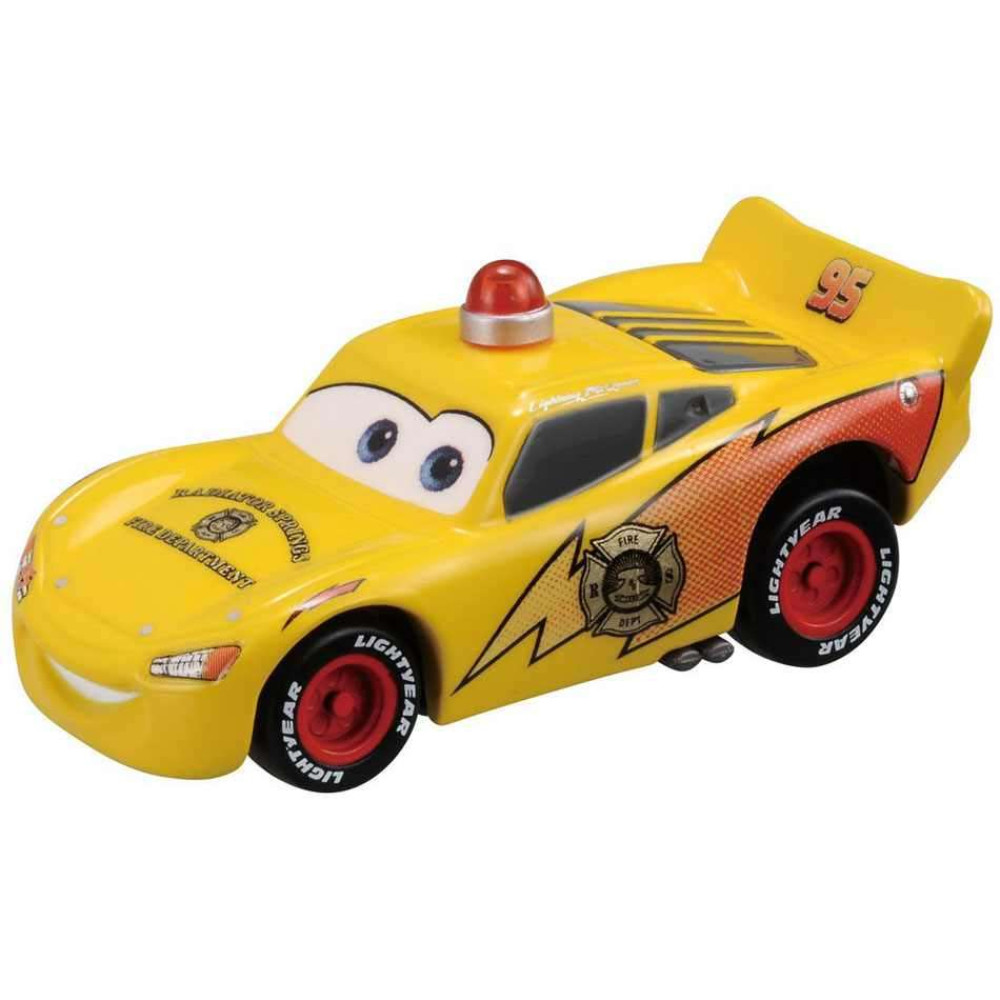 Xe ô tô mô hình Disney Pixar Cars Lighting McQueen Fire Department