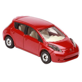 Xe ô tô mô hình Tomica Nissan Leaf màu đỏ  (No Box)