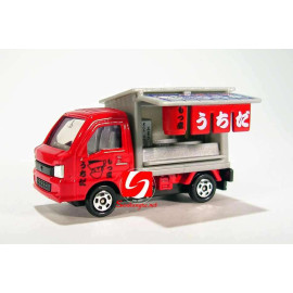 Xe bán mỳ Ramen Nhật mô hình Tomica Subaru Sambar Truck - Đỏ