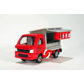 Xe bán mỳ Ramen Nhật mô hình Tomica Subaru Sambar Truck - Đỏ