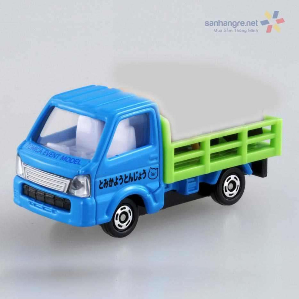 Xe ô tô tải mô hình Tomica Suzuki Carry - Xanh