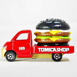 Xe mô hình chở hamburger Tomicashop Toyota Town Ace