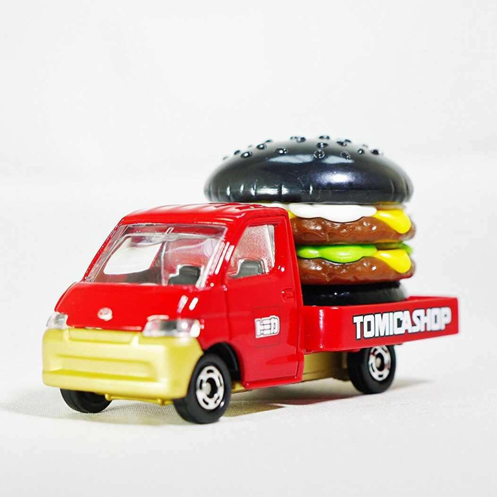 Xe mô hình chở hamburger Tomicashop Toyota Town Ace