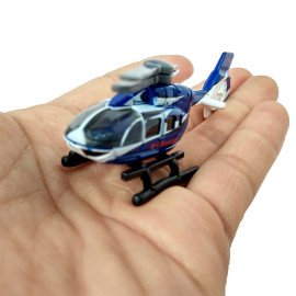 Mô hình máy bay trực thăng Tomica Kawasaki Helicopter  (No Box)