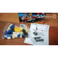 Đồ chơi lắp ráp xe đua mini Super Speed Racers kiểu Lego