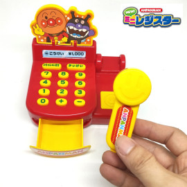 Đồ chơi cho bé Sega Toys Máy tính tiền siêu thị Anpanman Mini chạy pin phát tiếng