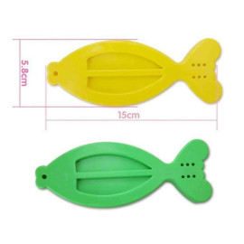 Nhiệt kế đo nhiệt độ nước tắm hình cá - Xanh lá