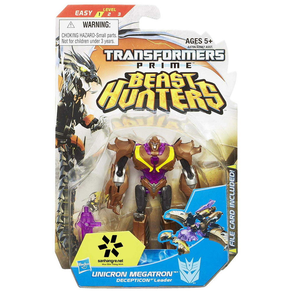 Đồ Chơi Transformer Prime biến hình Beast Hunters Commander - Unicron Megatron (Box)