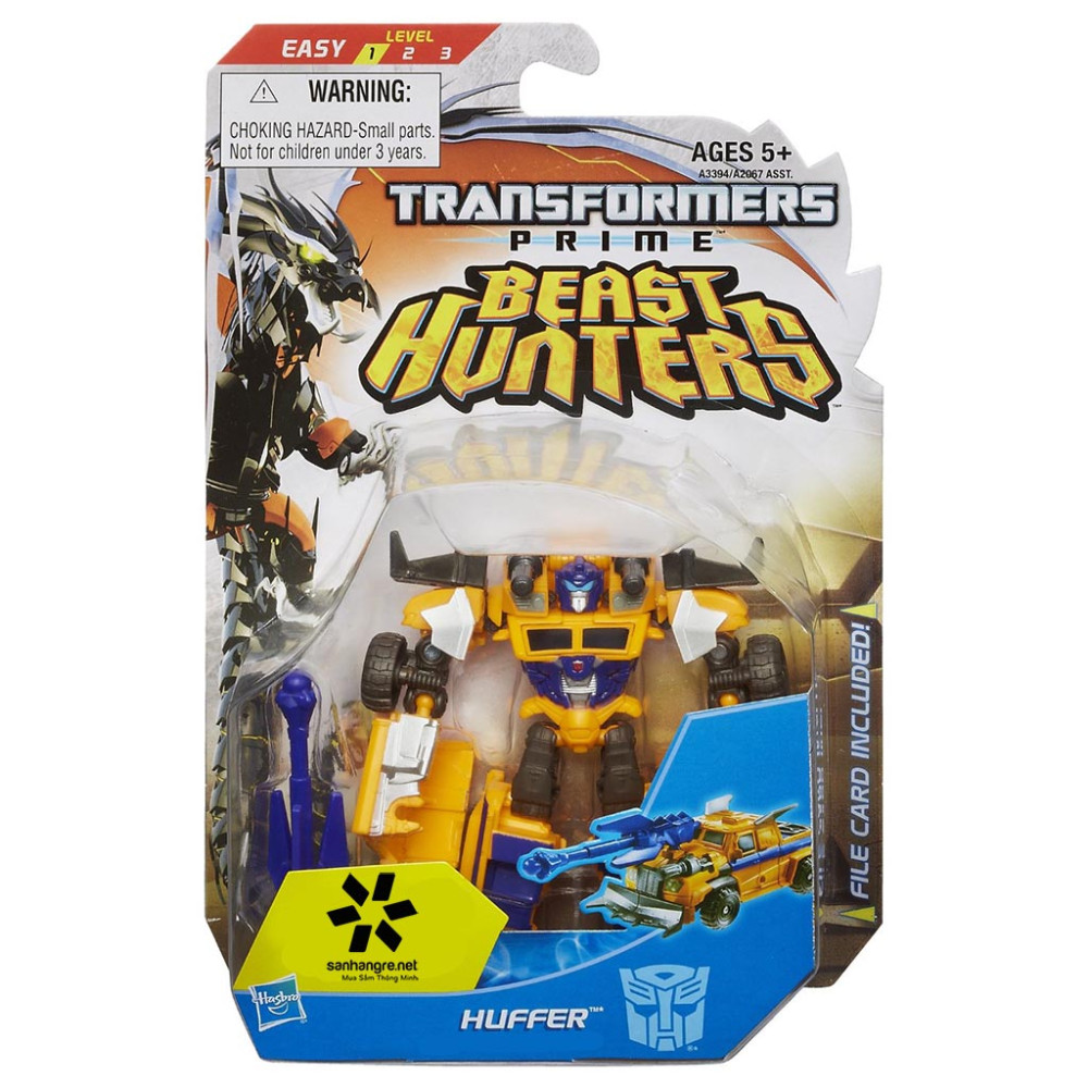 Đồ Chơi Transformer Prime biến hình Beast Hunters Commander - Huffer (Box)