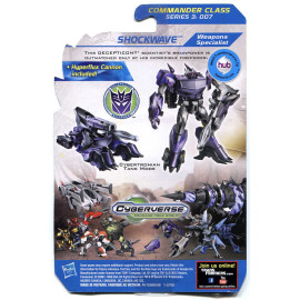 Đồ Chơi Transformer Prime biến hình Beast Hunters Commander - Shockwave (Box)