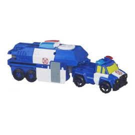 Đồ chơi Robot Transformer Capture Claw Chase biến hình ô tô cảnh sát - Box