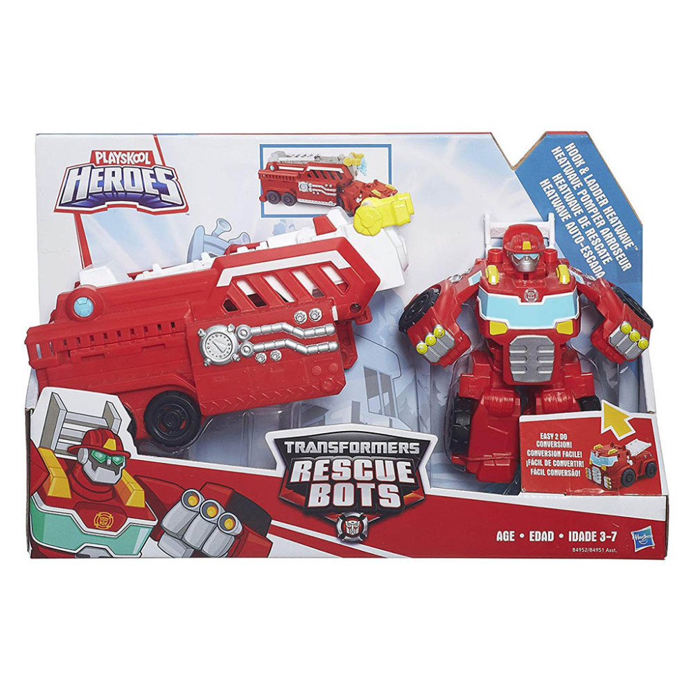 Đồ chơi Robot Transformer Rescue Bots Hook biến hình xe cứu hỏa (Box)