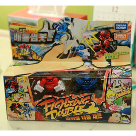 Bộ đôi Robot chiến đấu Takara Tomy Zumbus Korea Fighting Double Set (Box)