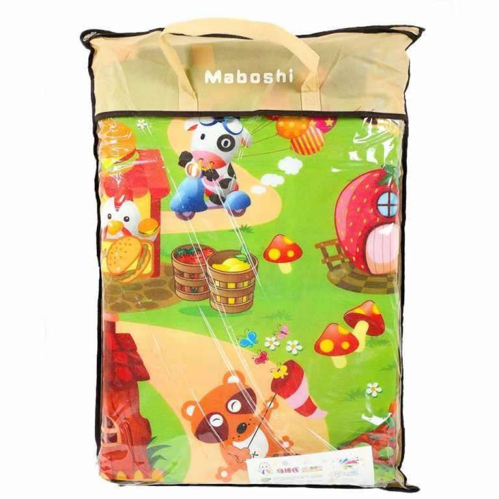 Thảm nằm chơi 2 mặt cao cấp Maboshi 1.6 x 1.8m