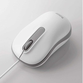Chuột quang có dây Elecom M-Y7URWH cổng USB - Trắng