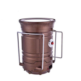 Đèn xách tay kiêm đèn pin LED sạc dự phòng, năng lượng mặt trời G-5800T