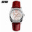 Đồng hồ kim nữ dây da đeo tay Skmei 6911 Quartz chống thấm nước (đỏ)