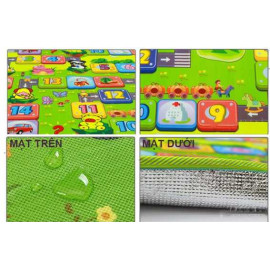 Thảm chơi 1 mặt cao cấp Maboshi cho bé