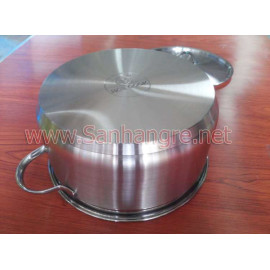 Nồi Inox 3 đáy cao cấp H&E Cook 20cm