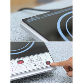 Bếp điện từ Midea MI-B2015DE tặng kèm nồi lẩu Inox 26cm