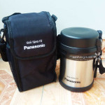 Bộ hộp đựng cơm Inox 304 và túi giữ nhiệt Panasonic hàng Nhật