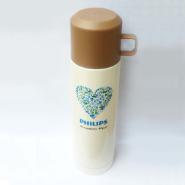 Bình giữ nhiệt 500ml Dong Hwa BKB-048-050 quà tặng Philips - Nâu