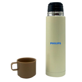 Bình giữ nhiệt 500ml Dong Hwa BKB-048-050 quà tặng Philips - Nâu