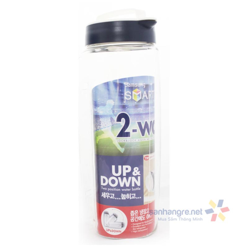 Bình Nước Lock & Lock Aqua Glass Water Bottle 1,9L