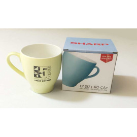 Cốc sứ cao cấp Hàn Quốc quà tặng từ Sharp