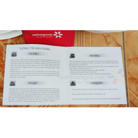 Bộ tô, đĩa, chén 18 mon sứ xương Sony dành cho 5 người