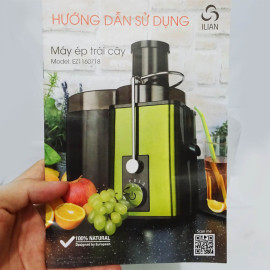 Máy ép trái cây cao cấp ILIAN Sony 350W New 2018 - Bạc