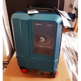 Vali kéo có khóa số SkyLink Sony Bravia 20inch - Hồng (Tặng thẻ hành lý)