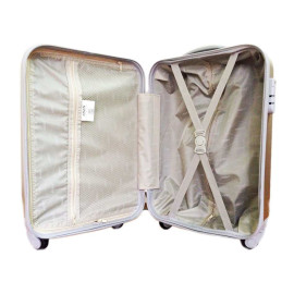 Vali kéo có khóa số thời trang AISEN Sony - Nâu Cafe sữa