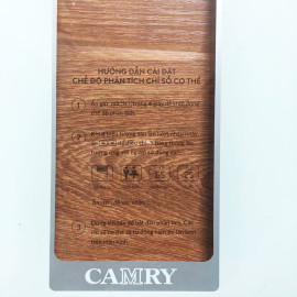 Cân sức khỏe điện tử thông minh 4 trong 1 Camry Ensure Gold phân tích chỉ số cơ thể