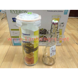 Bộ 6 món thủy tinh cao cấp Glasslock