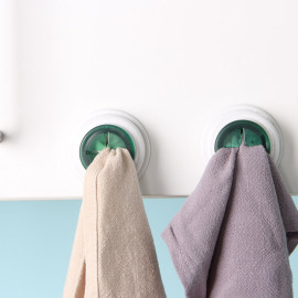 Bộ 2 dụng cụ kẹp khăn dính tường JY-1027 hàng Triều Tiên