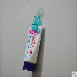 Vỉ 2 móc hít kẹp tuýp thuốc đánh răng, mỹ phẩm KM 811 hàng Nhật - Hồng