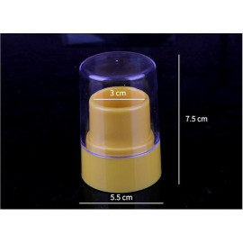 Lọ đựng tăm có nắp KM 1092 hàng Nhật - Vàng