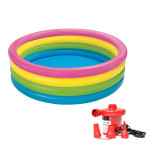 Bộ bể bơi phao 4 tầng 1m65 Intex 56441 ( Tặng bơm điện Wenbo )