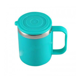 Ca giữ nhiệt 2 lớp lõi Inox 220ml hàng xuất Nhật - Xanh