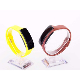 Đồng hồ LED điện tử silicon mặt kính thể thao