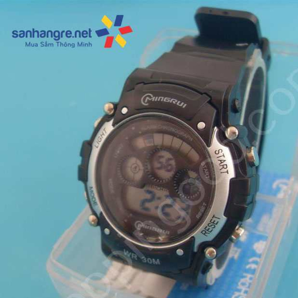 Đồng hồ điện tử đeo tay thể thao Mingrui 8552095 - Trắng