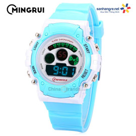 Đồng hồ điện tử đeo tay thể thao Mingrui 8552095 - Xanh